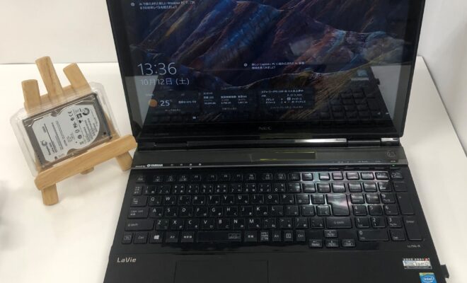 富士通 LIFEBOOK A561/DXのSSD換装によるパソコン高速化の事例（鴻巣市） | ワールドアイPC 東松山本店